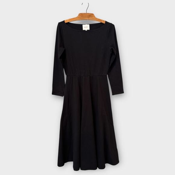 Reformation Dresses & Skirts - Reformation Wiley Long Sleeve Cotton Jersey Dress Size Medium